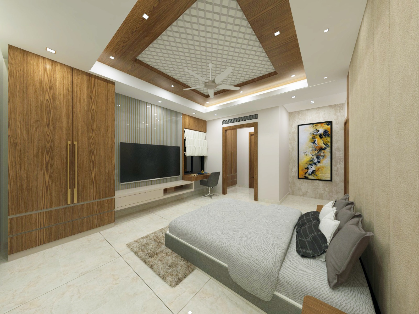 Chandrasekharpur Flat Entrance Area