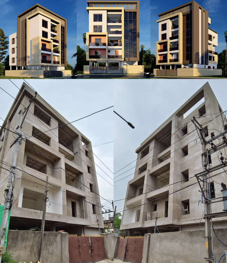 Sailshree Vihar Duplex Front Render
